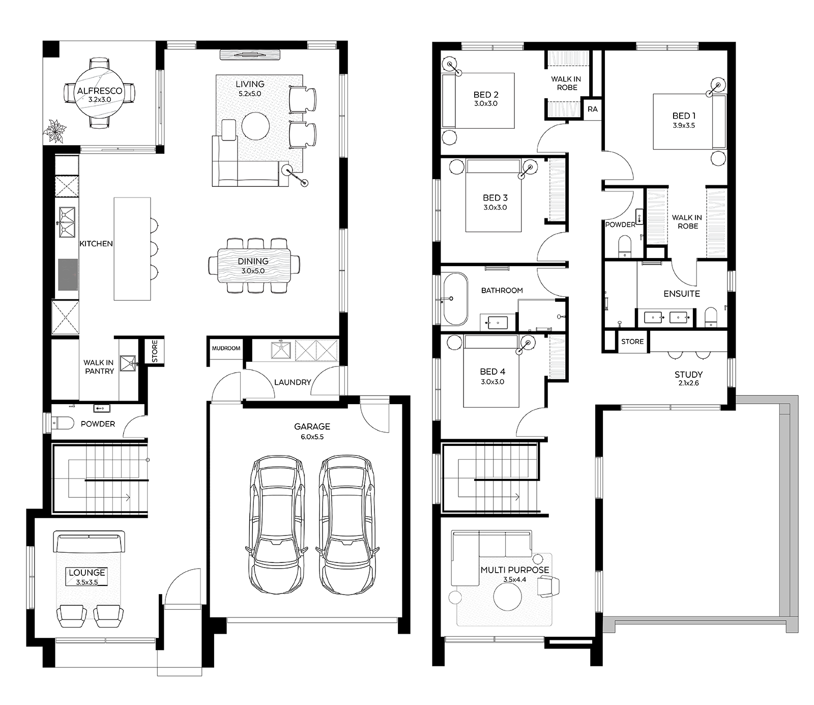 Arli Homes Luca 32 Floorplan
