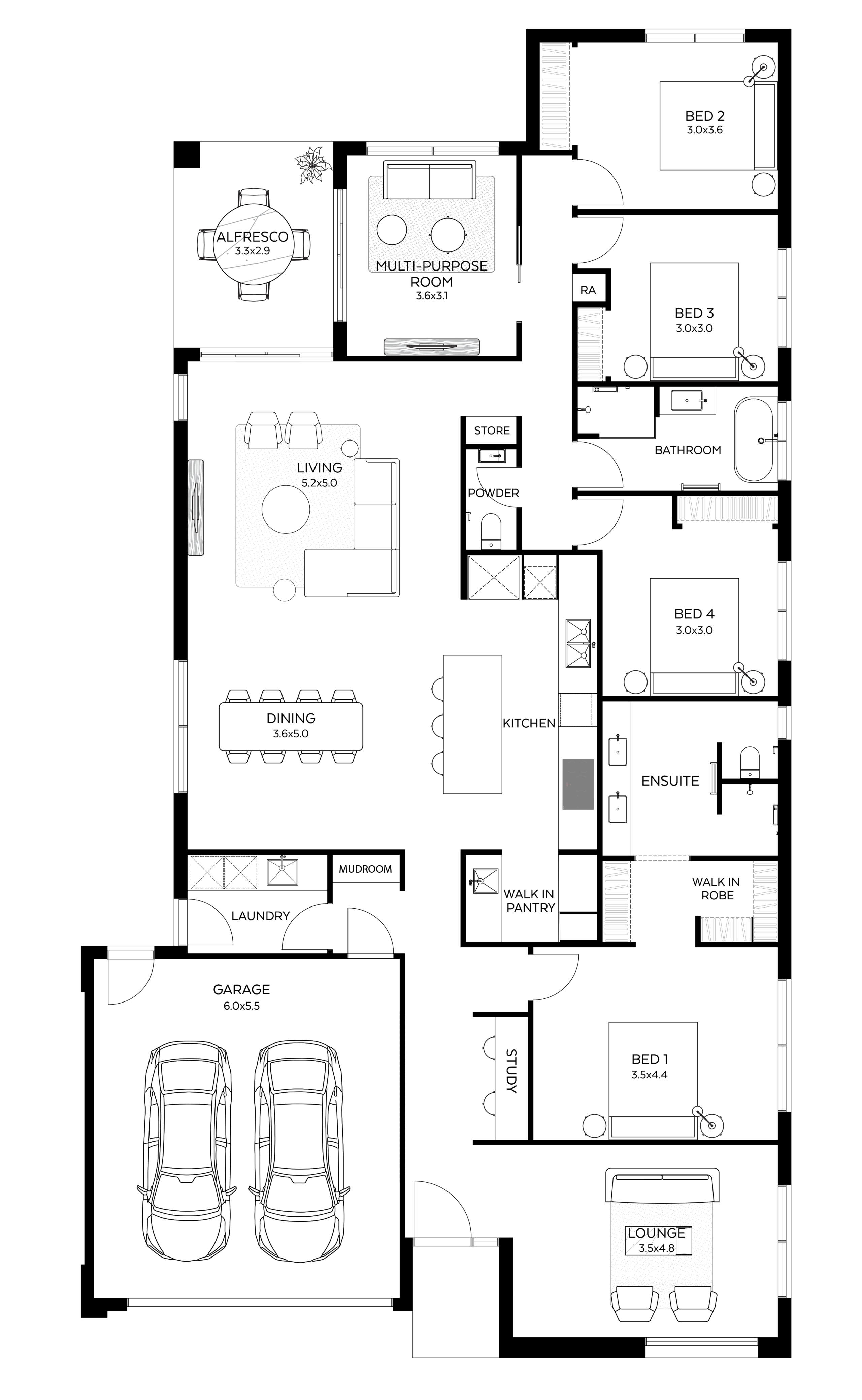 Arli Homes Isla 28 Floorplan